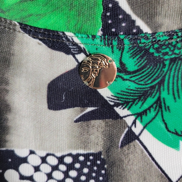 Stylish Purple and Green Women's Top - Picture 6 of 11